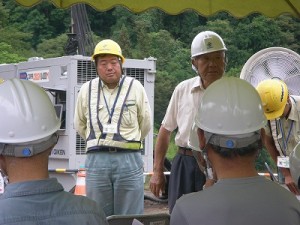 田子築堤対策委員長様からご挨拶をいただきました。