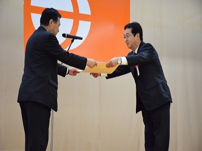 平成30年度長野県優良技術者表彰式がありました。