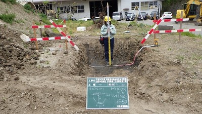 新入社員研修日記 丁張実習その２ 川中島建設株式会社川中島建設株式会社 長野県 土壌汚染対策 処理 法面工事 Dkボンド工法 土木工事