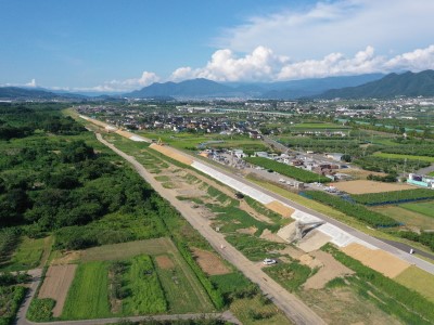 工事だより9月号（相之島地区堤防強化その3工事）