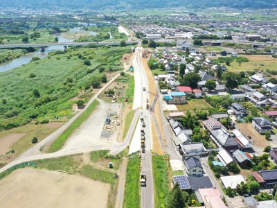 工事だより8月号（篠ノ井横田・小森地区3工事）