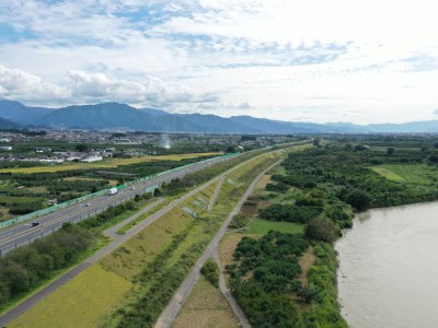 工事だより9月号（立ヶ花上流河道掘削外その2工事）