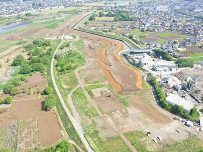 工事だより5月号（埴生遊水地２工事）