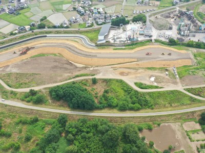 工事だより7月号（埴生遊水地２工事）
