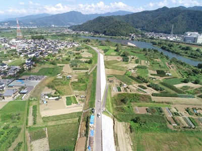 工事だより10月号（篠ノ井横田地区浸透対策その2工事）